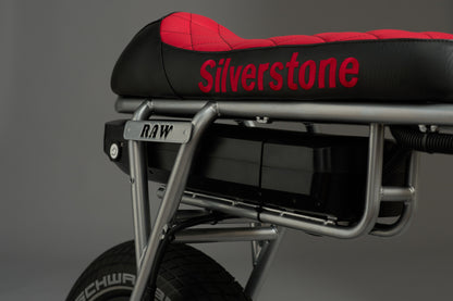 E-Champ RAW Retro Fat Tyre Electric Bike Silverstone